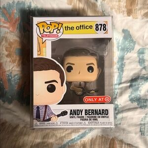 Funko Andy Bernard Vinyl Figure - Black, Brown, Cream